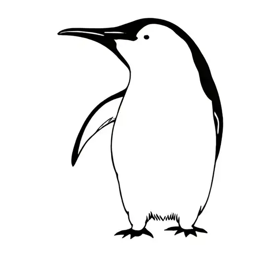 Wathing Penguin