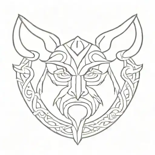 Danish Viking Mixed With Greek God