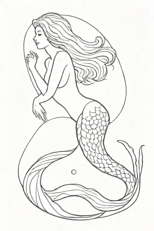Mermaid Swimming