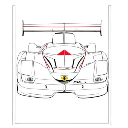Ferrari 2004 By Schumacher