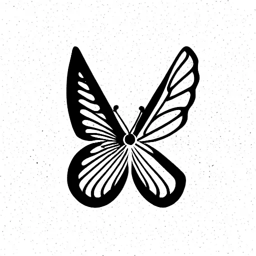 Butterfly With Clock