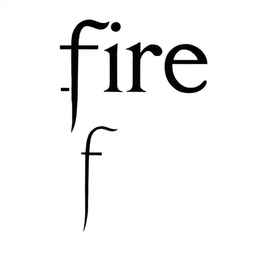 Text 'Fire'