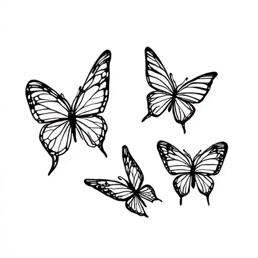 Butterflies That Represent The Freedom Of A Soul