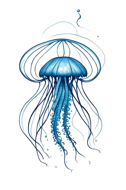 Jellyfish Swimming