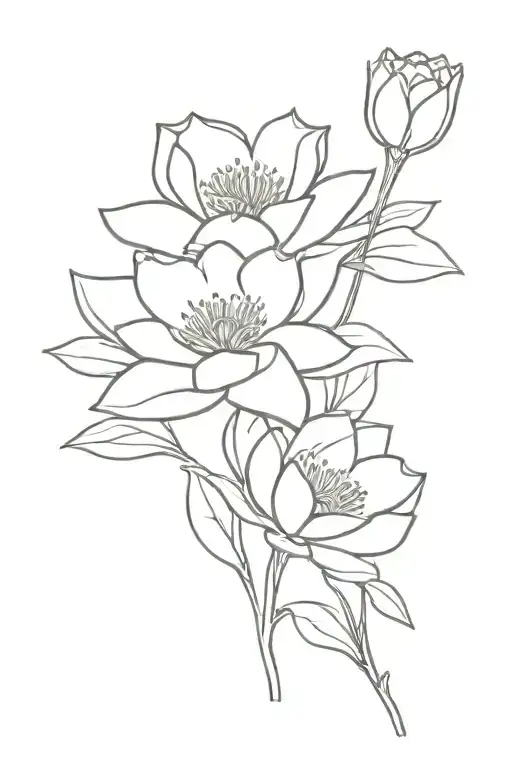 Carnation And Water Lily Flower Bouquet