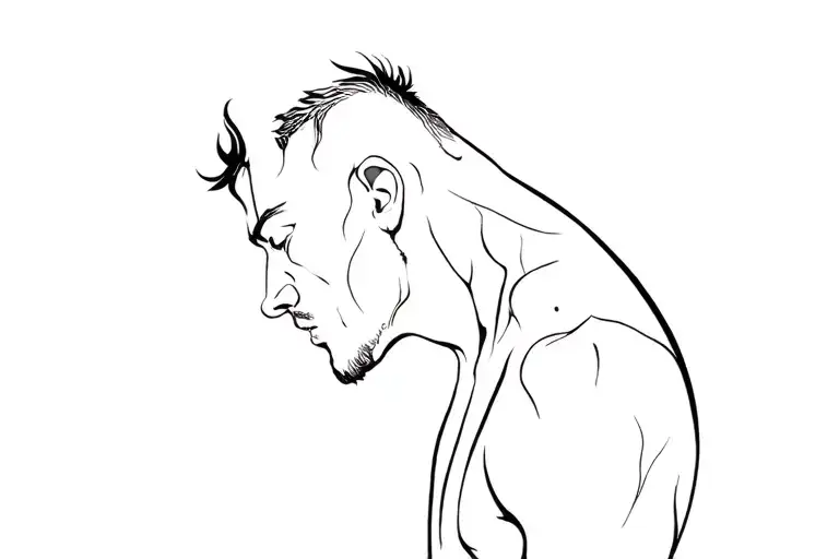 Aesthetic Big Man Black