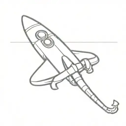 Alien Flipping Middle Finger