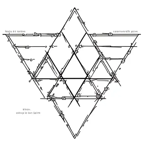 Zelda Triforce With Code Flowing