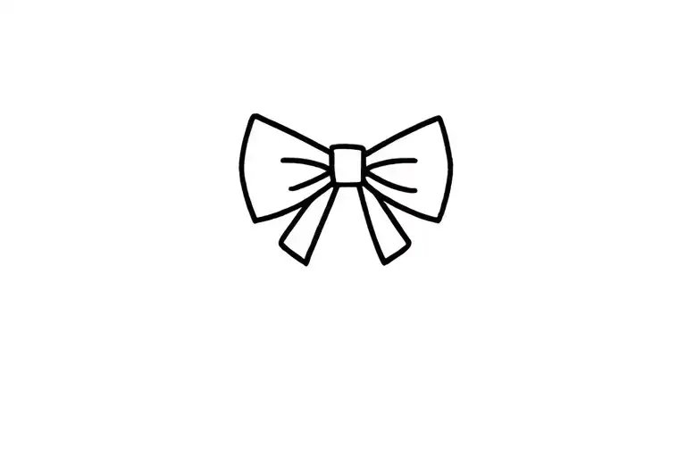 Cutw Hair Bow Tie