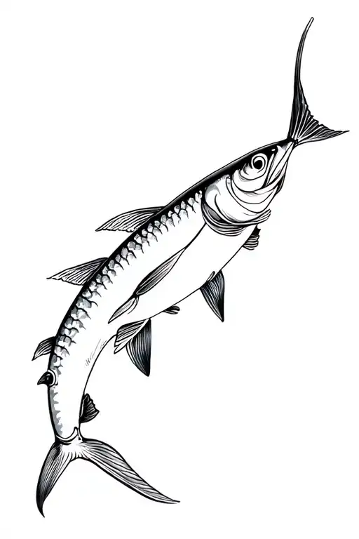 Tuna In The Sea