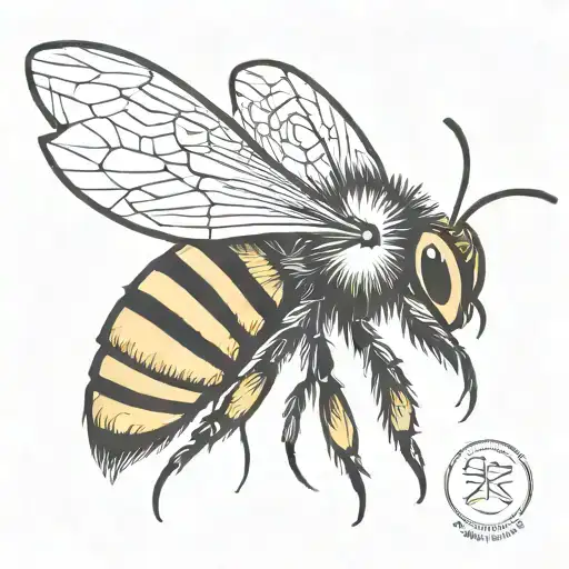 Tribal Design Bumblebee