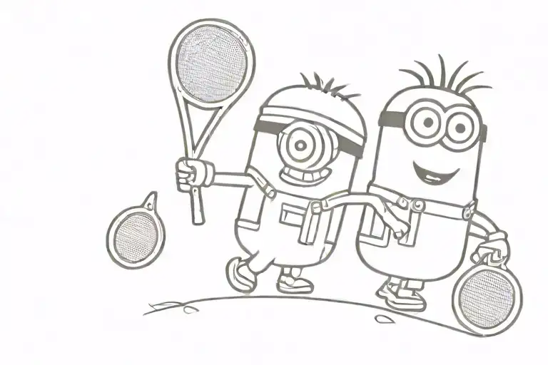 Minion Tennis