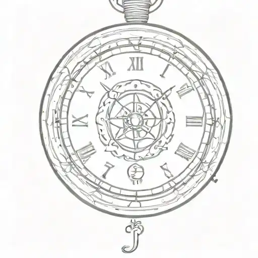 Bring Me The Horizon Pocket Watch
