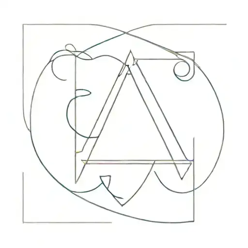 Letter A And Letter H