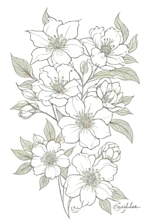 May June December Birth Flowers Boquet