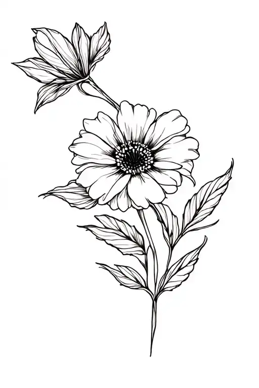 Flower Blooming From Ashes