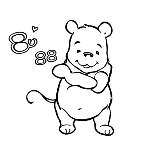 Winnie The Pooh And Number 88
