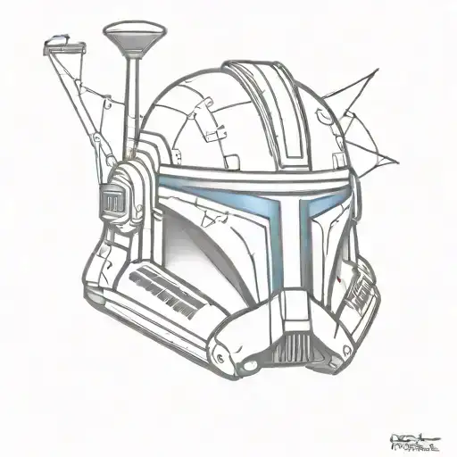 Captain Rex Helmet Design