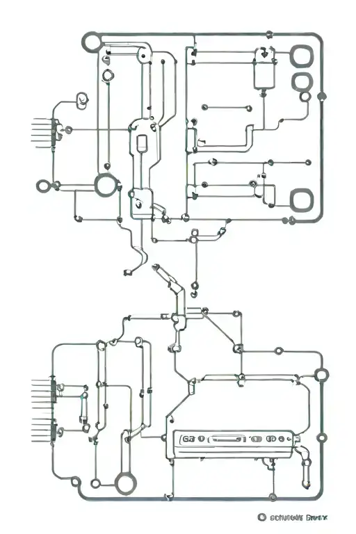 Circuit Board With Morse Code Pattern Forming