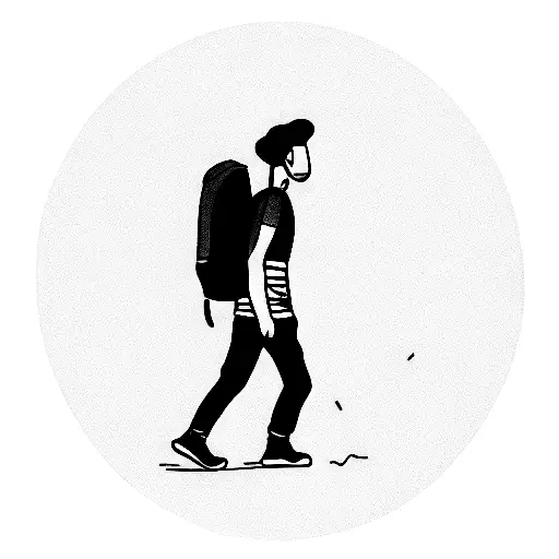 Person With Backpack Who Likes Travel