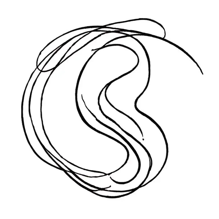 Fine Line Spine Tattoo Design