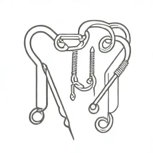 Open Safety Pin