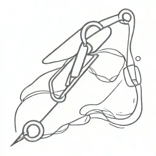 Open Safety Pin