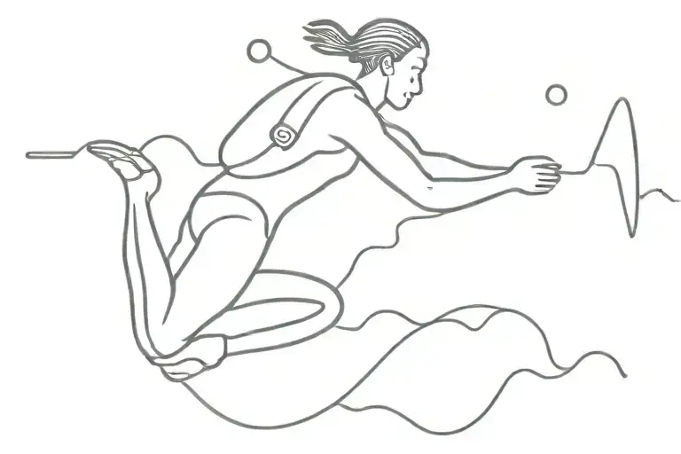 Diver Heartbeat Line Forming