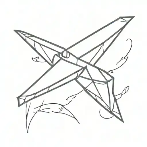 Paper Plane Minimalist