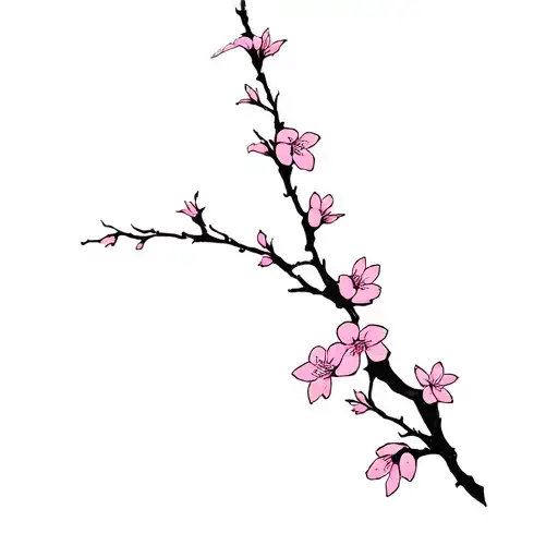 Cherry Blossom Branch