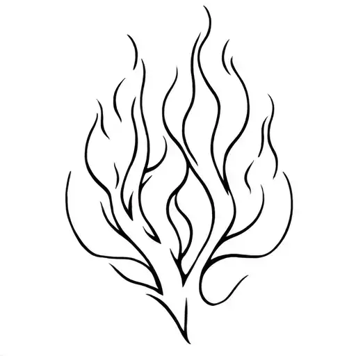 Filler Roots Forming Flames