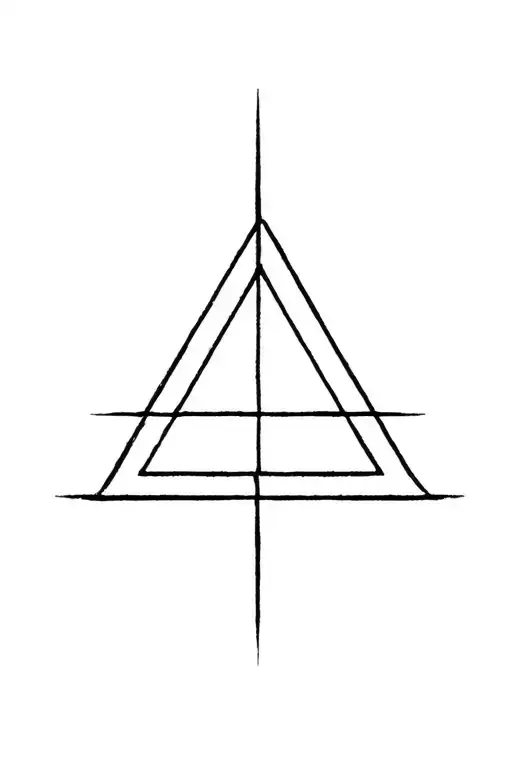Four Elements Triangle Shape