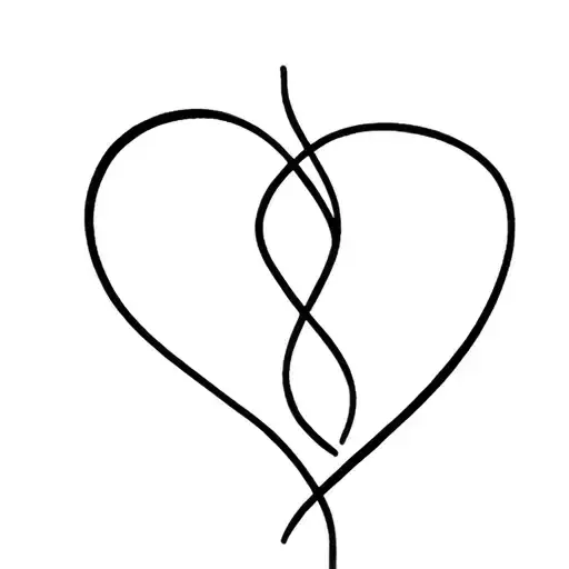 2 Interlocked Hearts