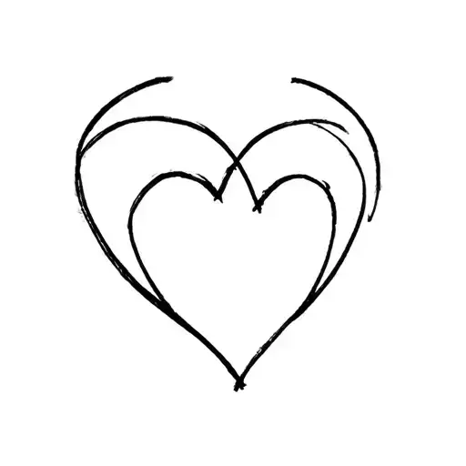 2 Interlocked Hearts