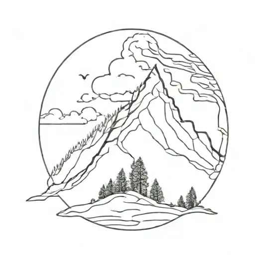 Mountain Tree Norway