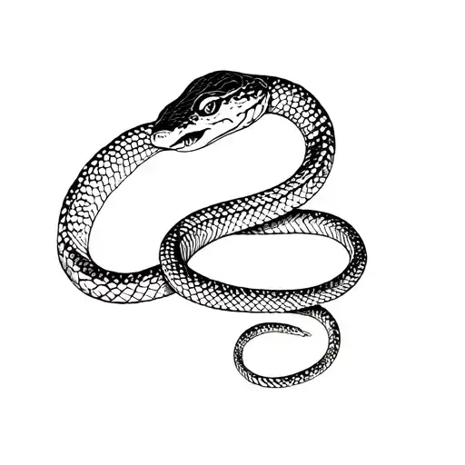 Snake Coming Back To Life