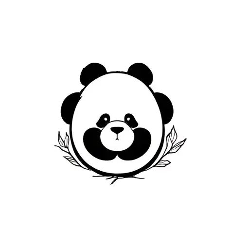 Inner Peace Inner Strenght Panda Bear