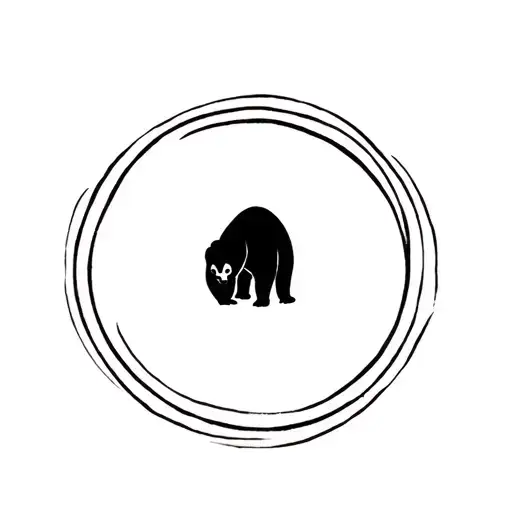 Inner Peace Inner Strenght Panda Bear