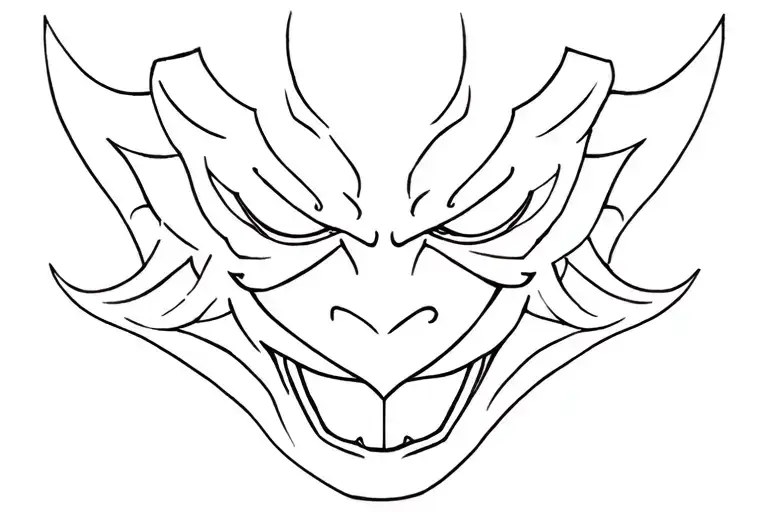 Japanese Demon Mask