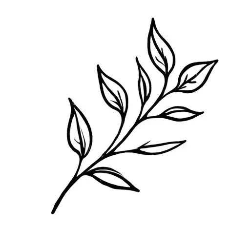 Small Leaves Curved