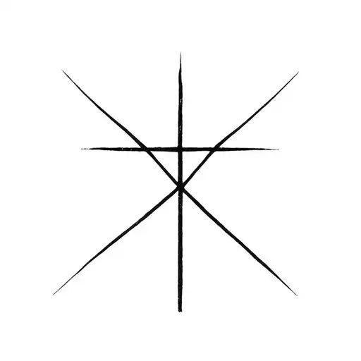 Christian Cross With 1908