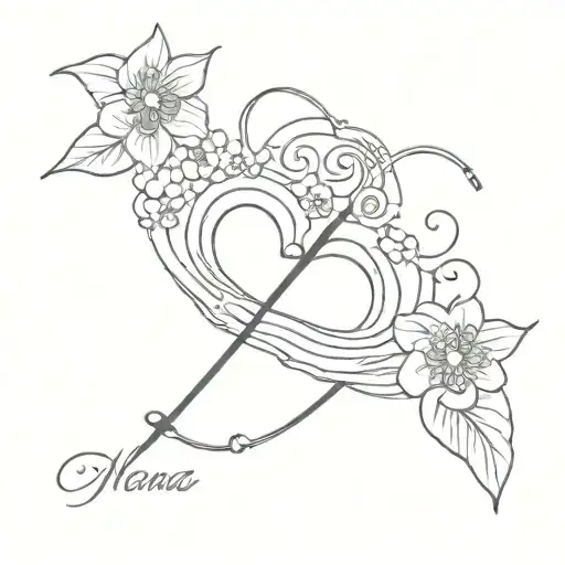 Memorial Tattoo For My Nana Violet Who Loved The Beatles
