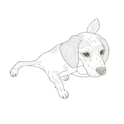 A Beagle Puppy
