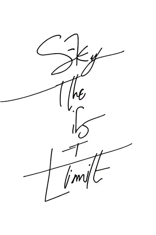 The Sky Is The Limit