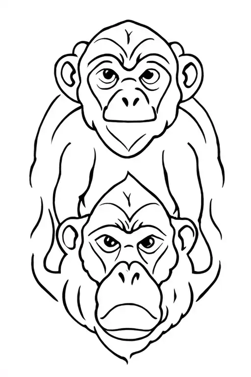 3 Wise Monkeys
