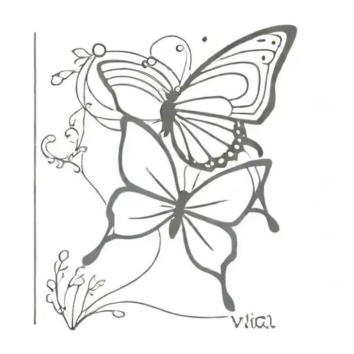 Come See Vici Write On A Butterfly