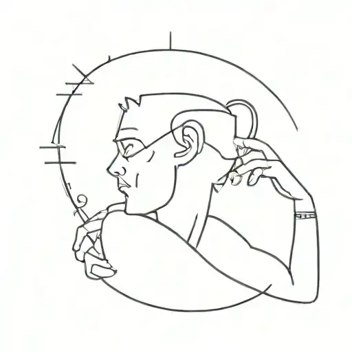 Overthinking Tattoo For A Man