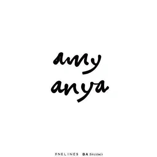 Font Anya