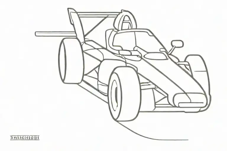 Formula One Side Profile