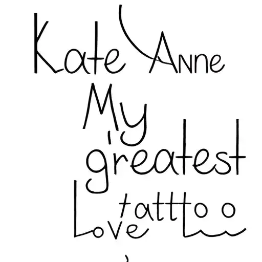 Kate Anne My Greatest Love